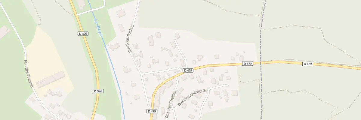 Plan du 32 Rue de Montbéliard à Dung