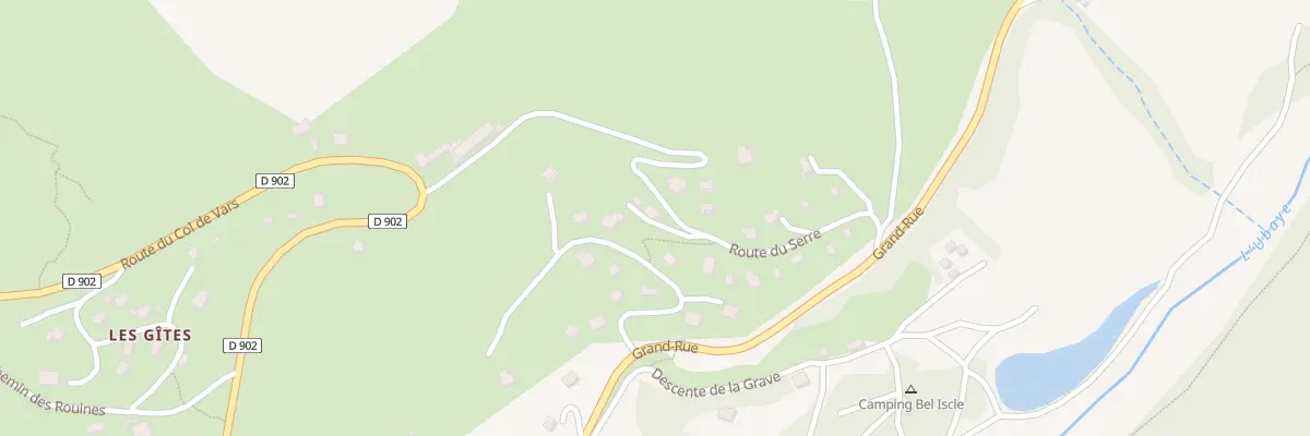 Plan du 7099 L’Adrech à Saint-Paul-sur-Ubaye