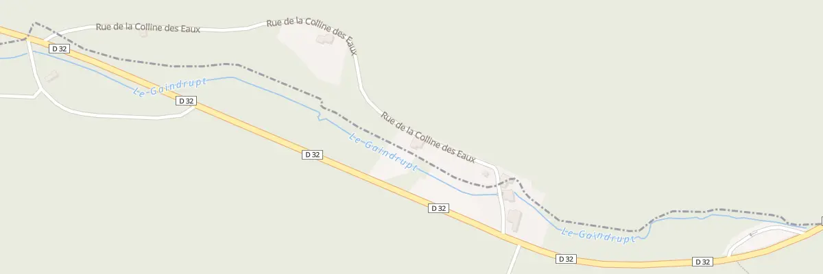 Plan du 5197 Rue de la Colline des Eaux à Jeanménil