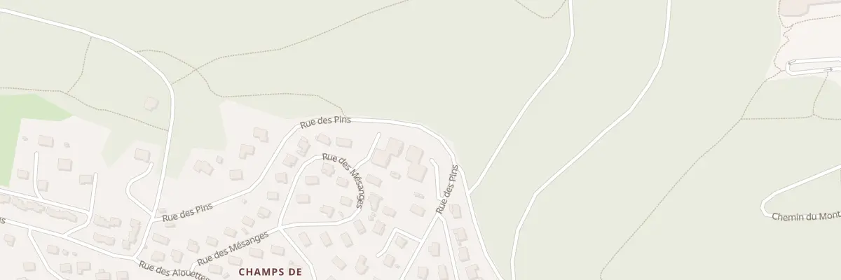 Plan du 21A Rue des Mésanges à Bavans