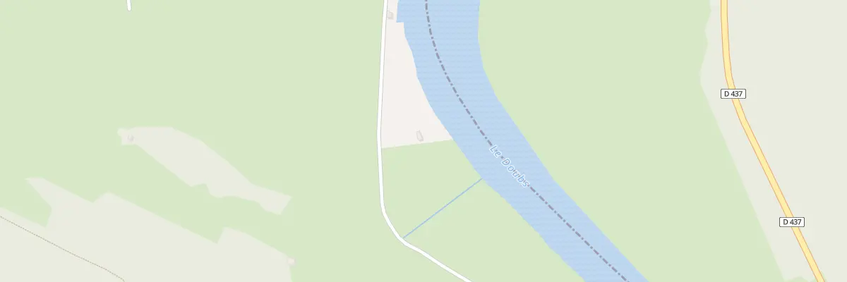 Plan du 5033 A Tirelance à Dampjoux