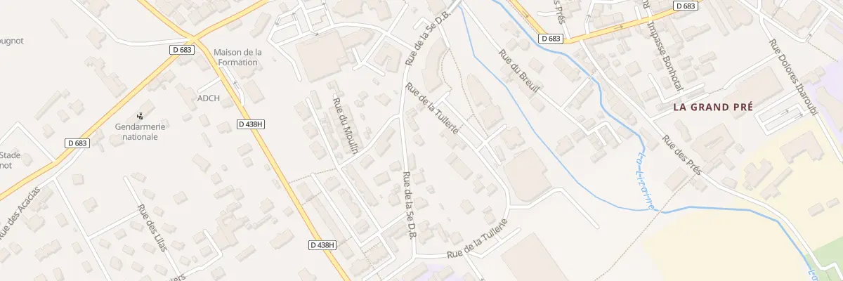 Plan du 9B Rue de la 5 Eme Db à Héricourt