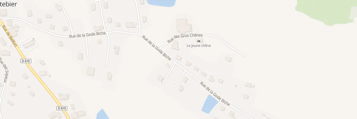 Plan du 17 Rue de la Gode Biche à Frahier-et-Chatebier