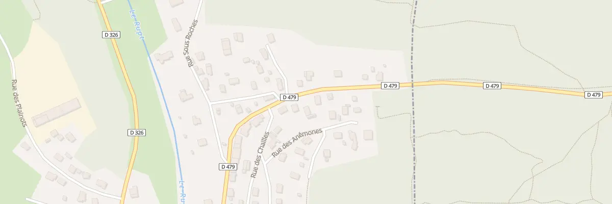 Plan du 35 Rue de Montbéliard à Dung