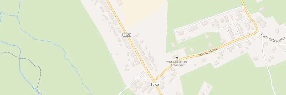 Plan du 12B Rue de la Vologne à Laveline-devant-Bruyères