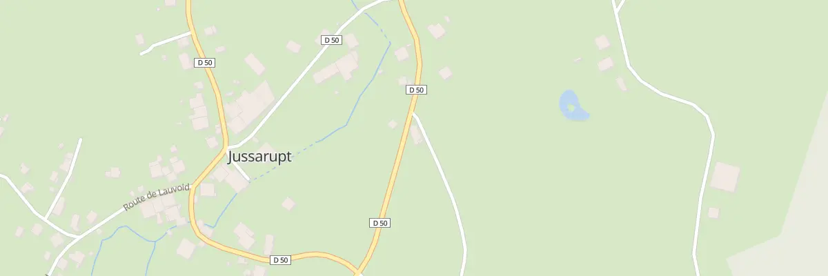 Plan du 7 Rte de Champdray à Jussarupt