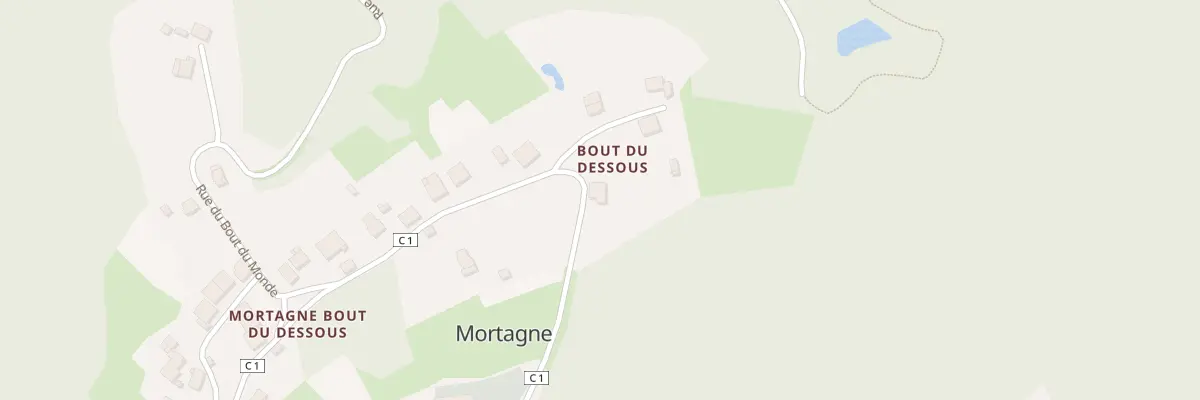 Plan du 30 Rue du Bout du Dessous à Mortagne