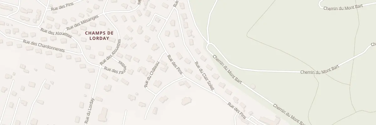 Plan du 3 Rue du Clair-Soleil à Bavans