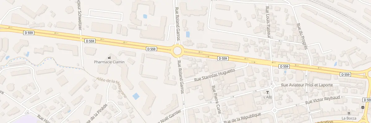 Plan du 191 Rue Roland GARROS à Fréjus