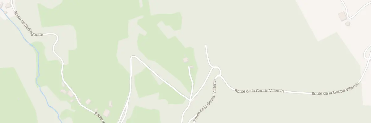 Plan du 42 Rte de la Goutte Villemin au Tholy