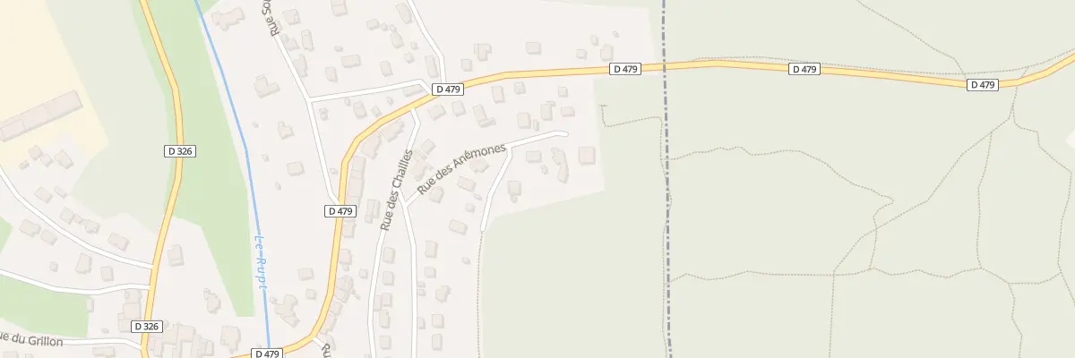 Plan du 11 Rue des Anémones à Dung