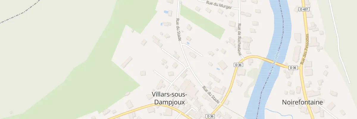 Plan du 3 Rue de Champagne à Villars-sous-Dampjoux