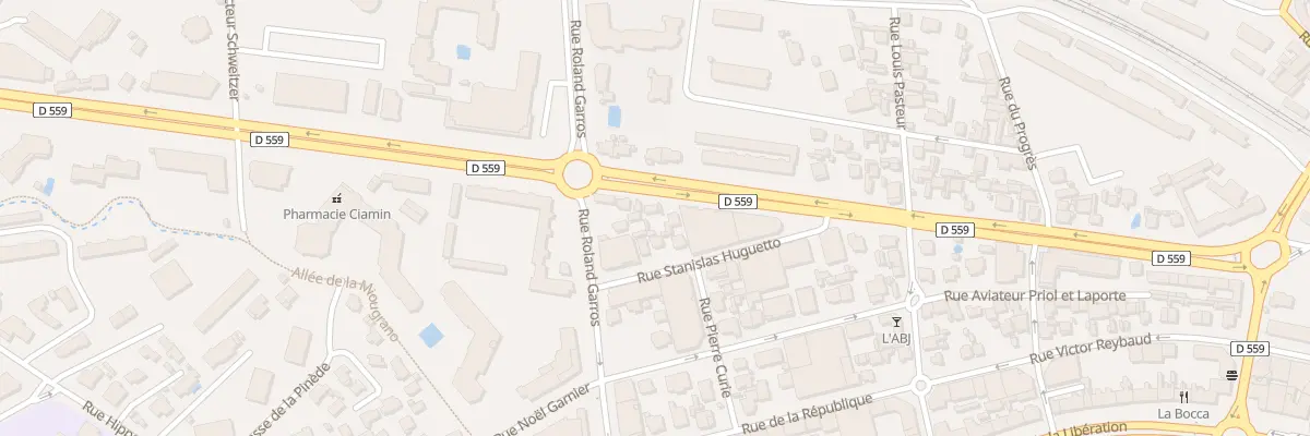 Plan du 57 Rue Stanislas HUGUETTO à Fréjus