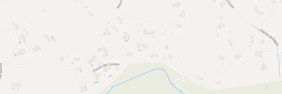 Plan du 81A Che des Combes à Callian