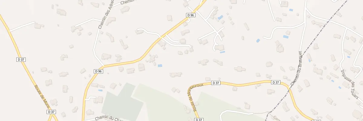 Plan du 5149 Les Touos du Brusquet à Callian