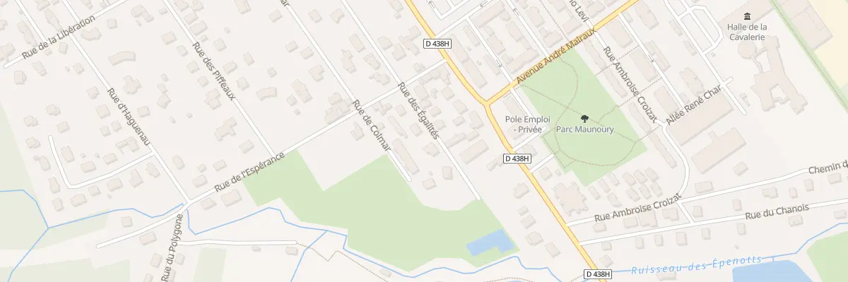 Plan du 27 Rue de Colmar à Héricourt