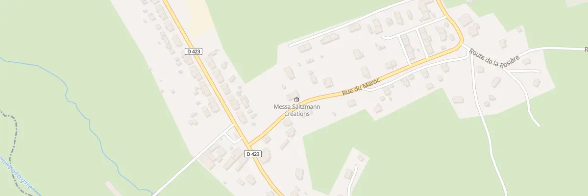 Plan du 40 Rue du Maroc à Laveline-devant-Bruyères