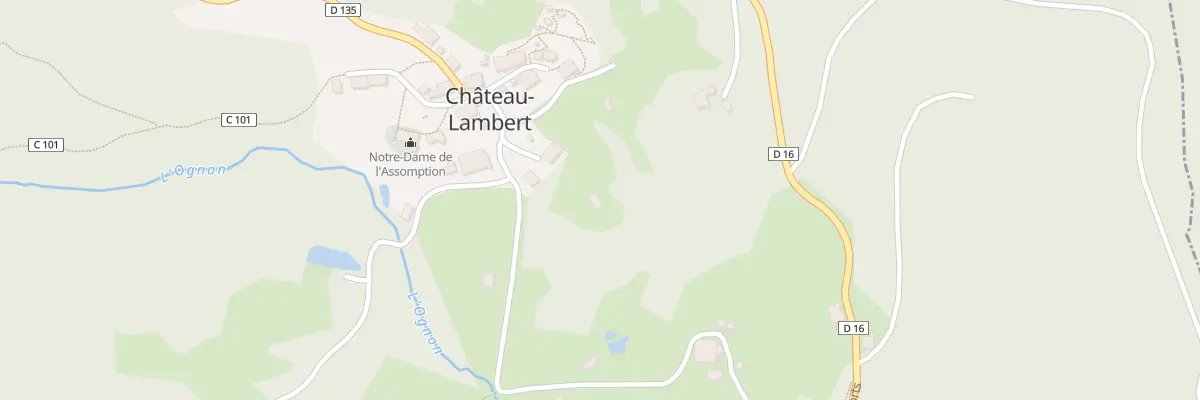 Plan du 83 Che de la Mairie à Haut-du-Them-Château-Lambert