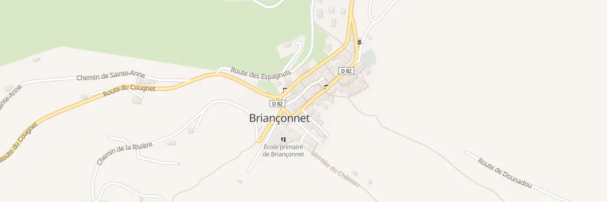 Plan du 5 Rue Principale à Briançonnet