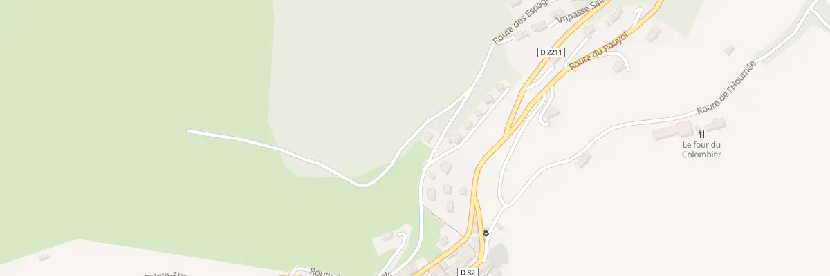 Plan du 419 Rte des Espagnols à Briançonnet