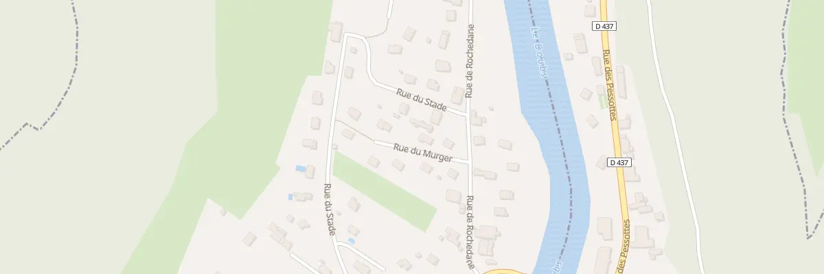Plan du 3 Rue du Murger à Villars-sous-Dampjoux