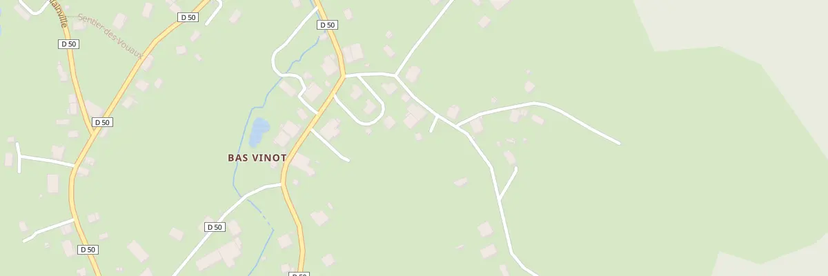 Plan du 30 Bas Vinot à Jussarupt