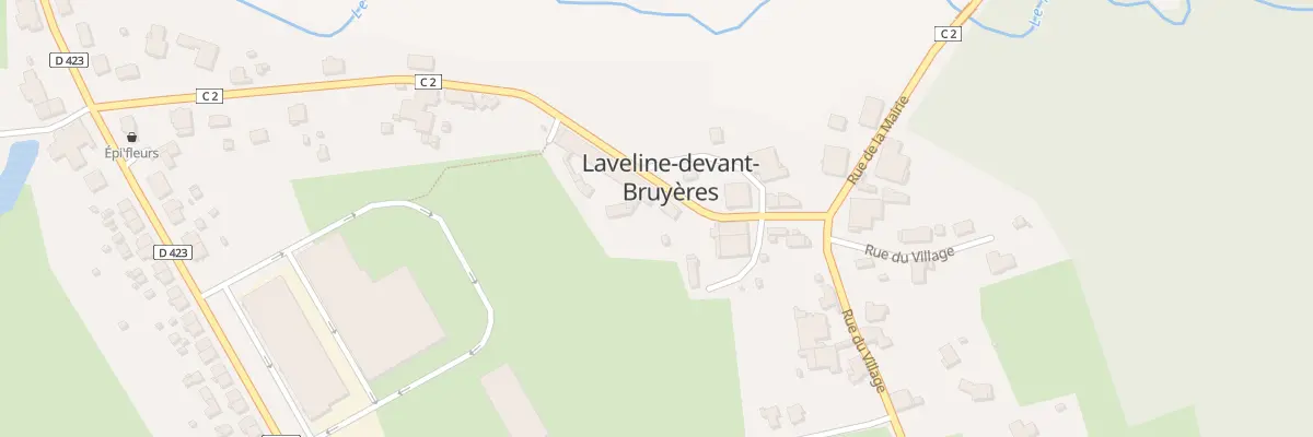 Plan du 22 Rue de la Mairie à Laveline-devant-Bruyères