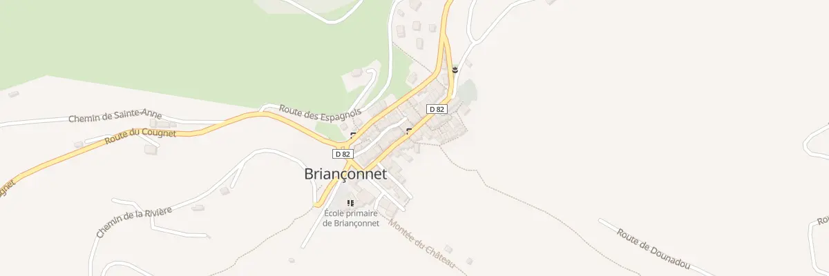 Plan du 17 Rue Principale à Briançonnet