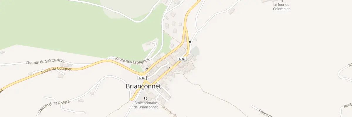 Plan du 21 Rue Principale à Briançonnet