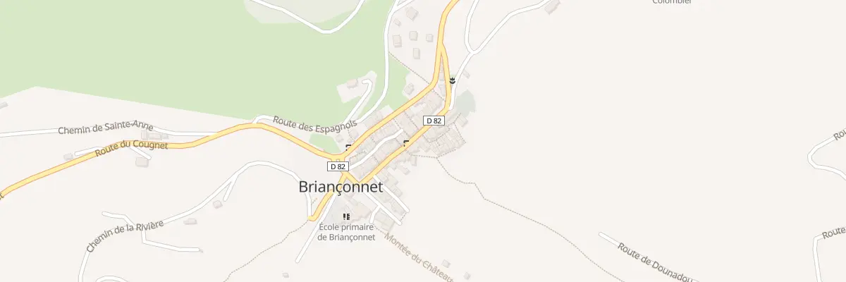 Plan du 18 Rue Principale à Briançonnet