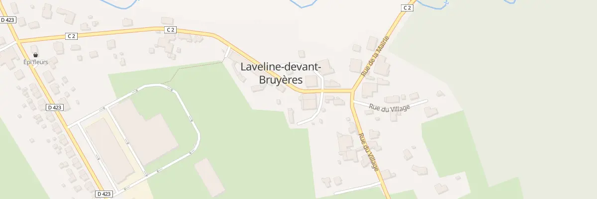 Plan du 24 Rue de la Mairie à Laveline-devant-Bruyères