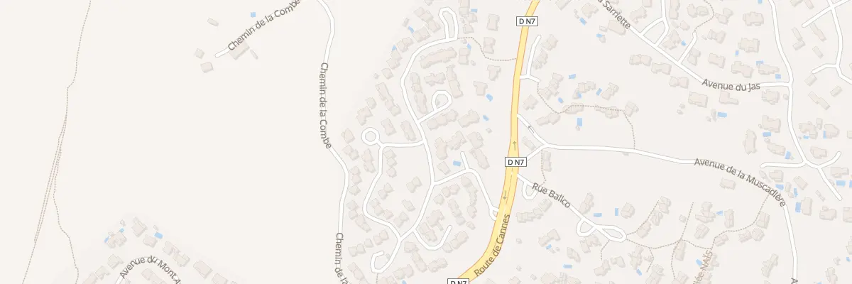 Plan du 132 Av des CAMELIAS à Fréjus