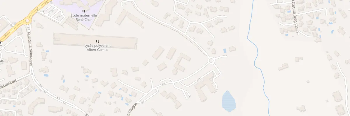 Plan du 205 Imp de la MONTAGNE à Fréjus