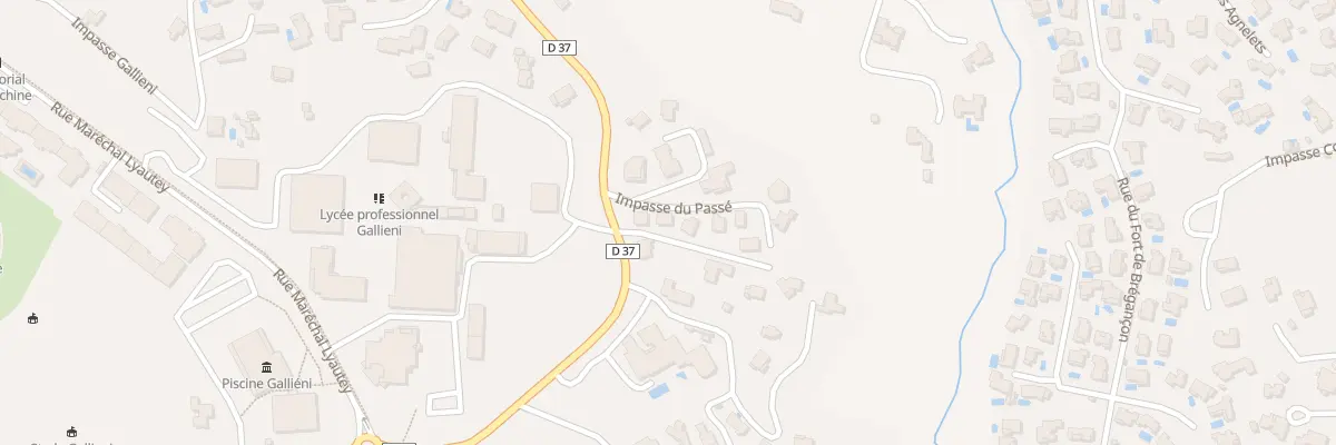 Plan du 42 Imp du PASSÉ à Fréjus