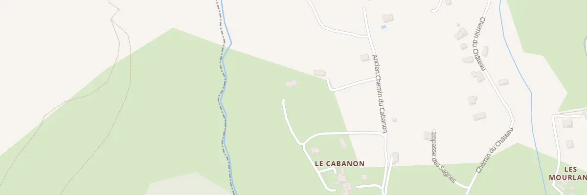 Plan du 84 Imp du Ray à Escragnolles