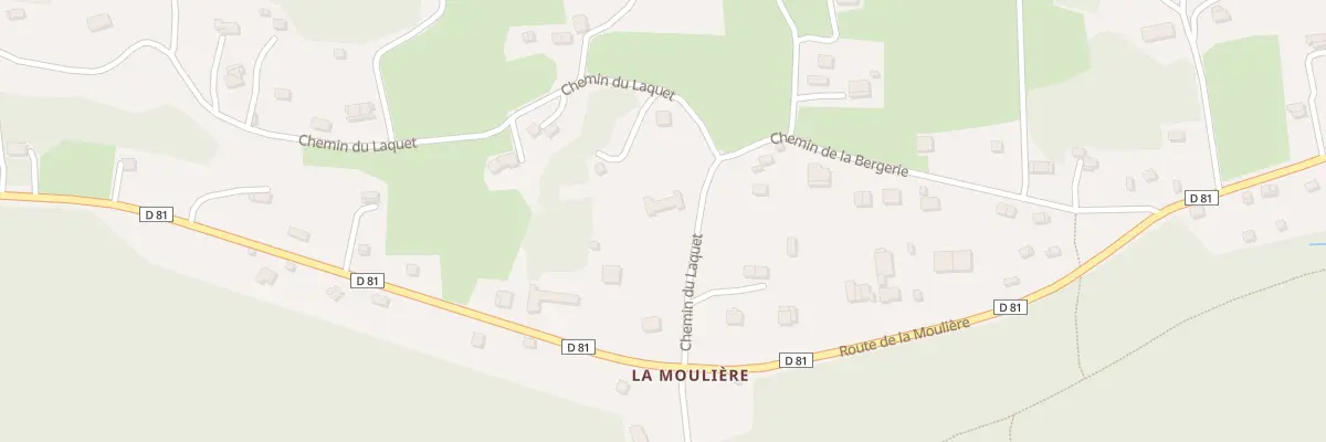 Plan du 1218 Che du Laquet à Caille