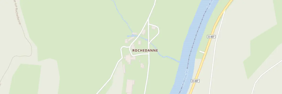 Plan du 5072 Rue de Rochedane à Villars-sous-Dampjoux