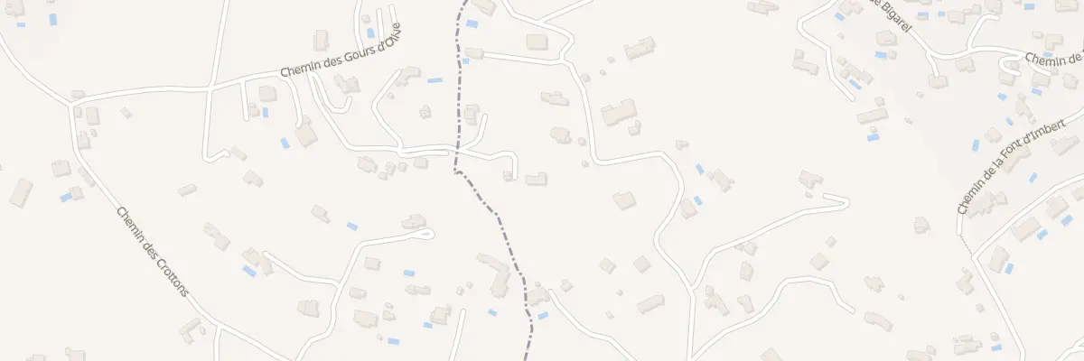 Plan du 6411 Pechier à Montauroux