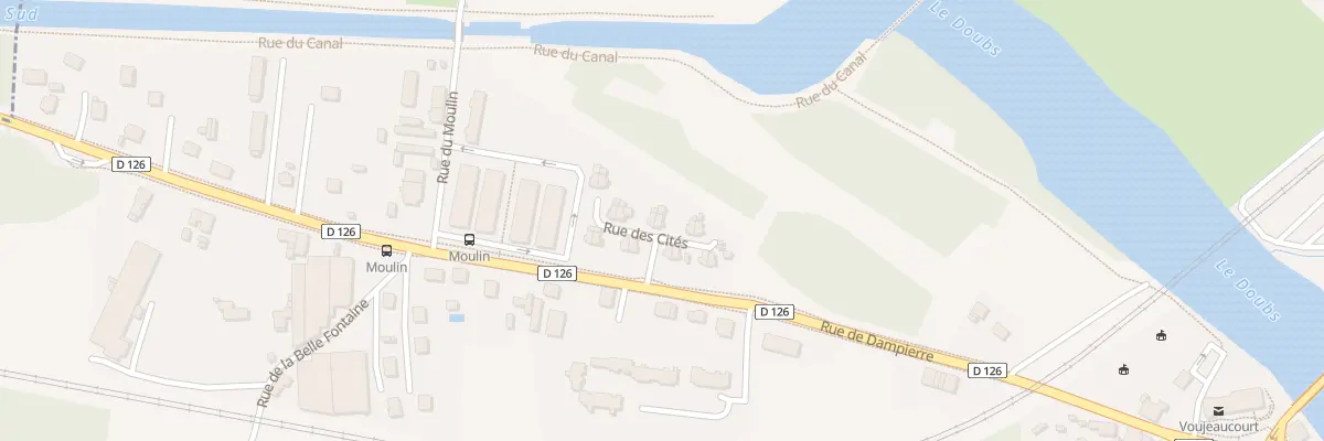 Plan du 8 Rue des Cités à Voujeaucourt