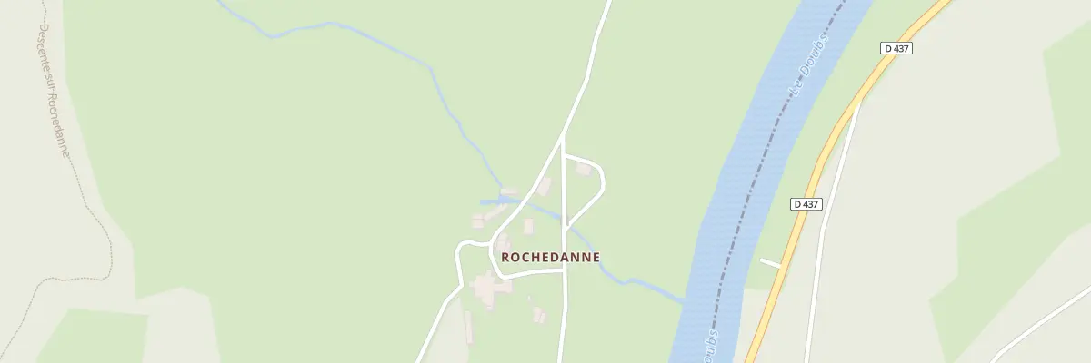 Plan du 34 Rue de Rochedane à Villars-sous-Dampjoux