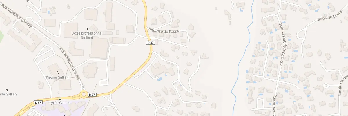 Plan du 57 Imp du KANGOUROU à Fréjus