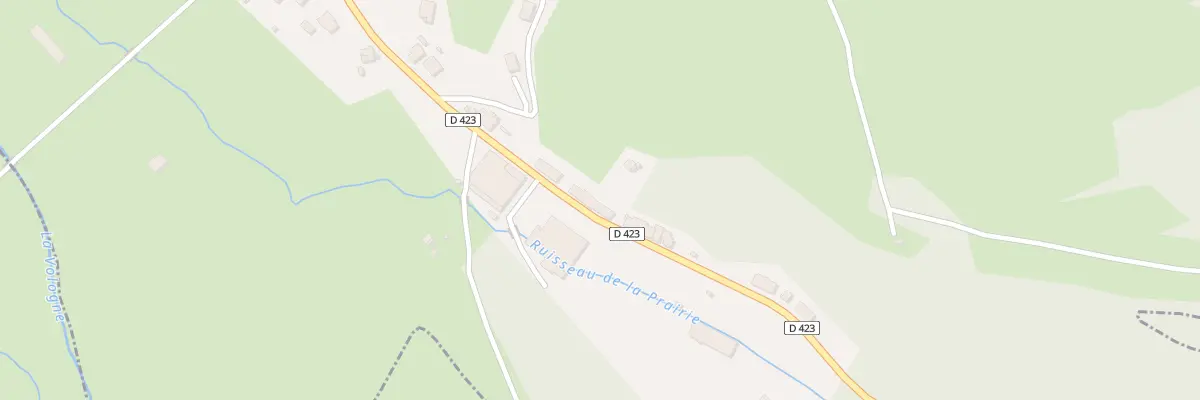 Plan du 35 Rte de Gérardmer à Laveline-devant-Bruyères