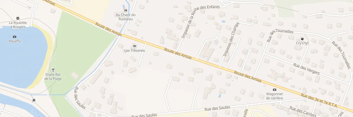 Plan du 904 Rte des Amias à Saulxures-sur-Moselotte