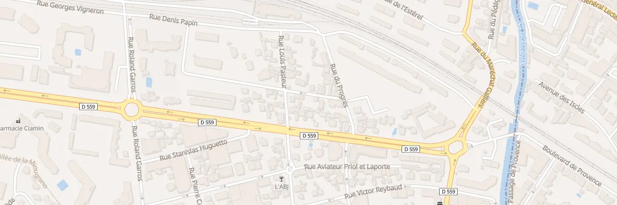 Plan du 124 Rue du COMMERCE à Fréjus