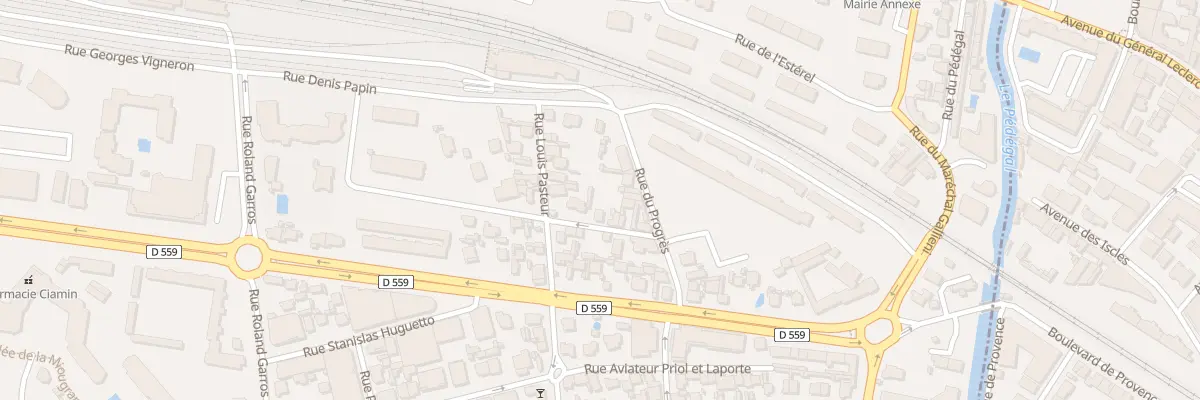Plan du 125 Rue du COMMERCE à Fréjus