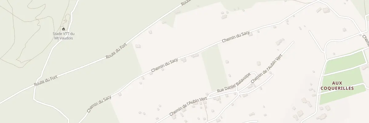 Plan du 374 Che du Sacy à Héricourt