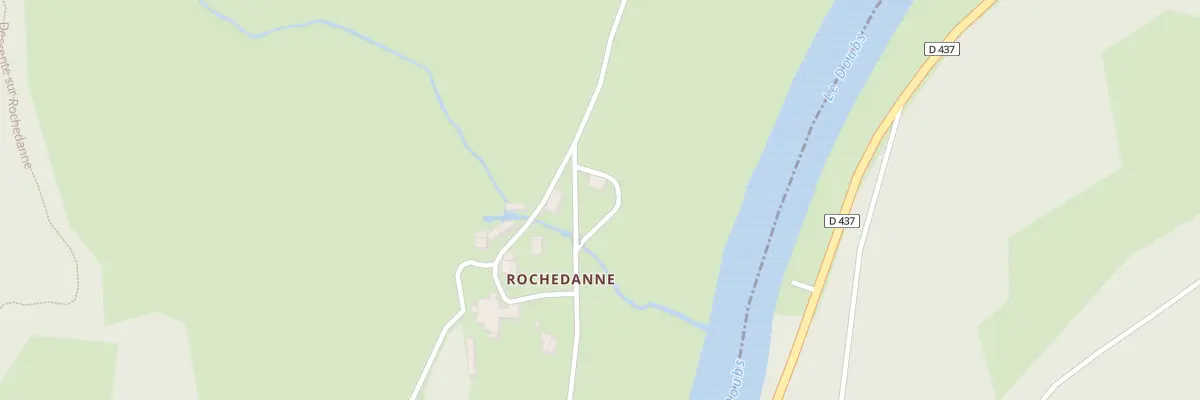 Plan du 31 Rue de Rochedane à Villars-sous-Dampjoux