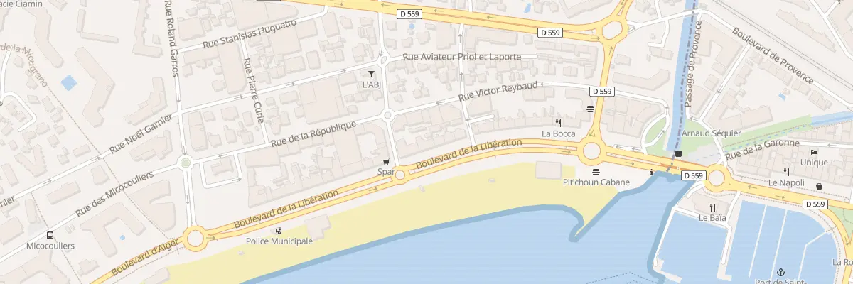 Plan du 231 Bd de la LIBERATION à Fréjus