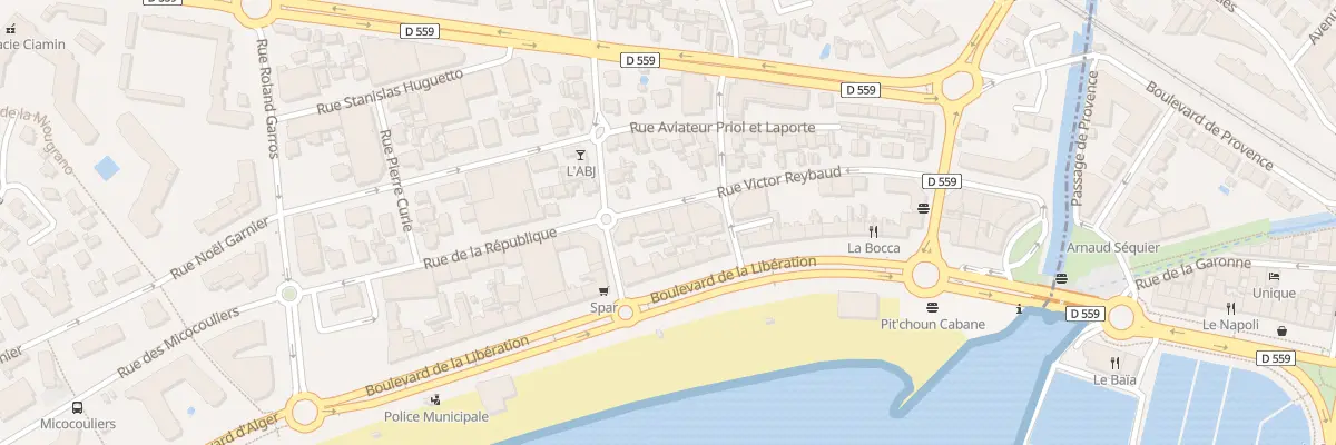 Plan du 44 Rue Victor REYBAUD à Fréjus