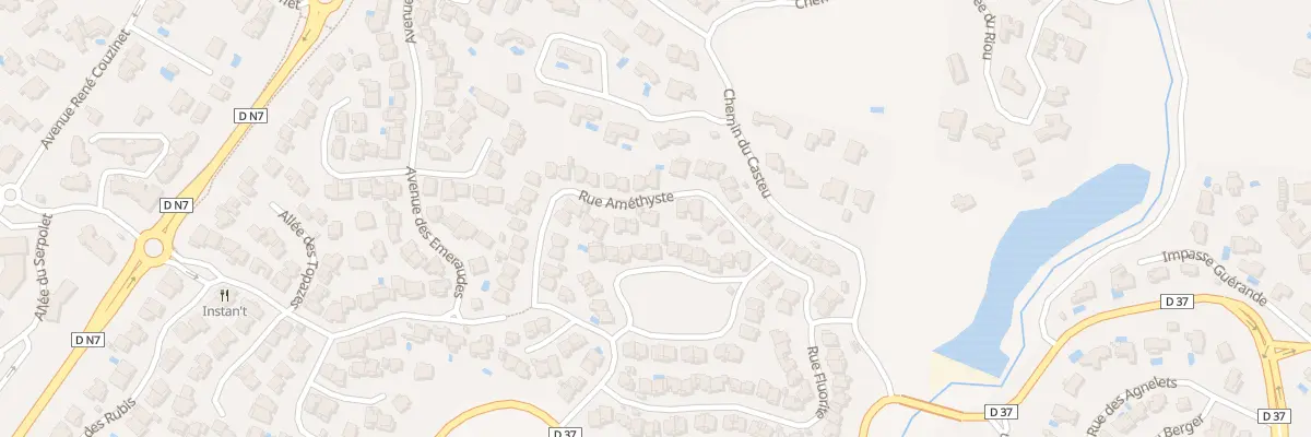 Plan du 182 Rue AMETHYSTE à Fréjus